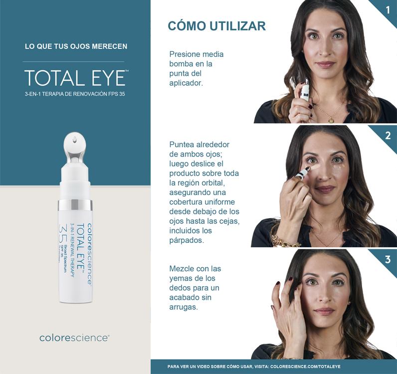 Conoce Total Eye SPF 35 de Colorescience